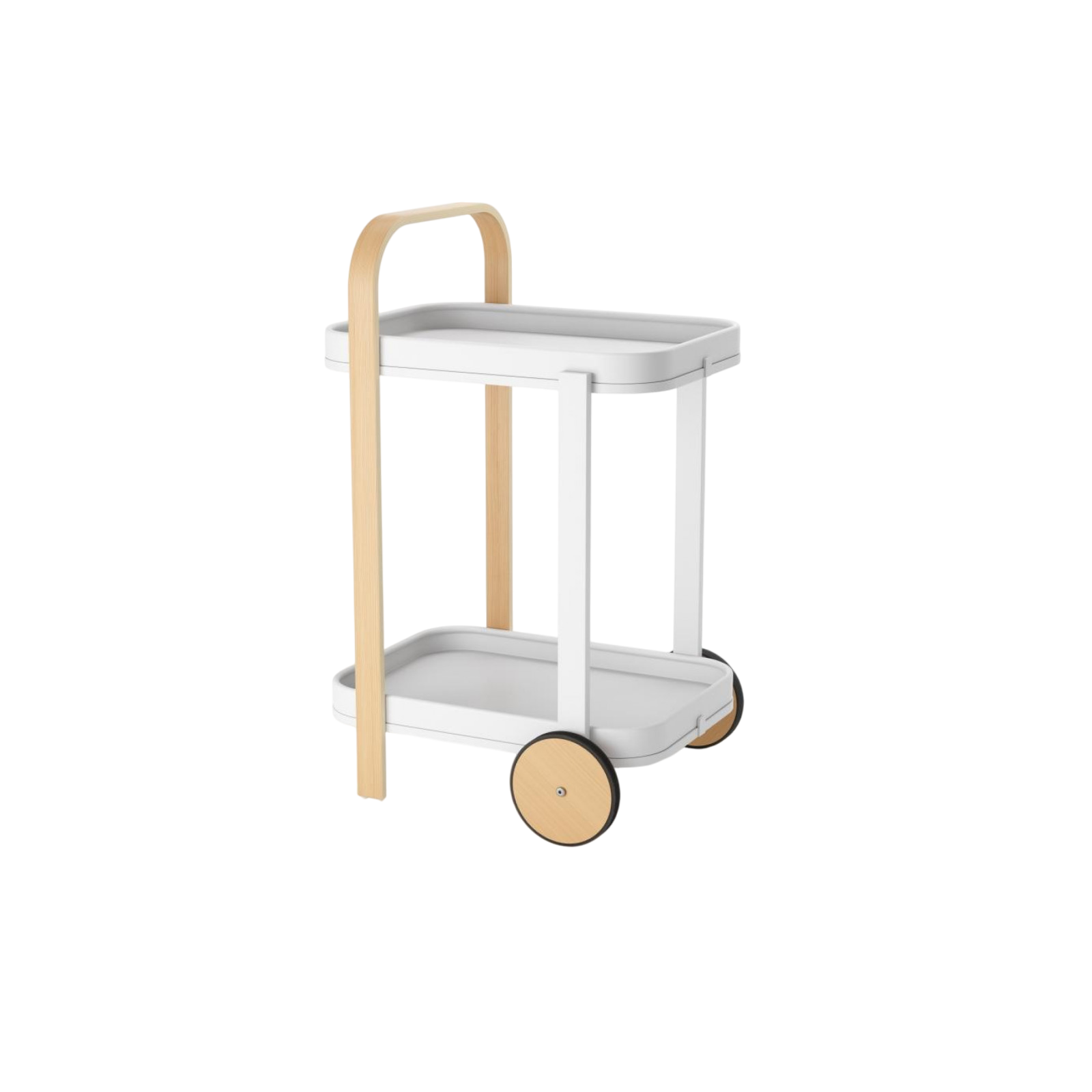 Bellwood bar trolley, nature/white