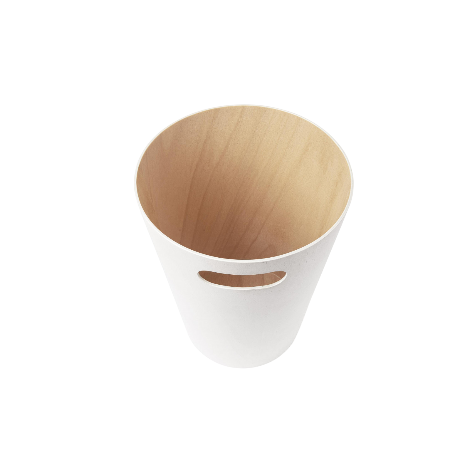 Woodrow wastepaper basket, white