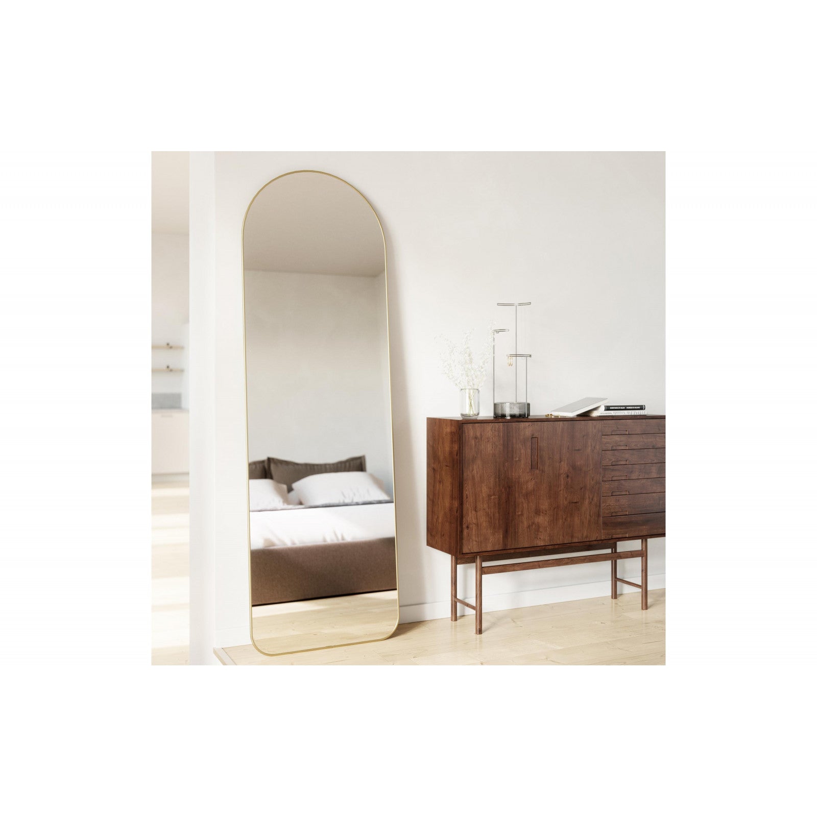 Mirror Hubba 158 x 51 cm, gold