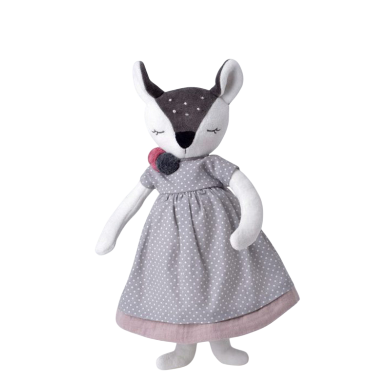 Large doll fawn pink (GOTS)