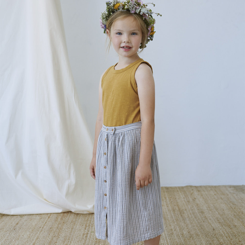 Jupe Bertak gris doux