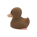 Baby Kawan mini rubber duck choco latte