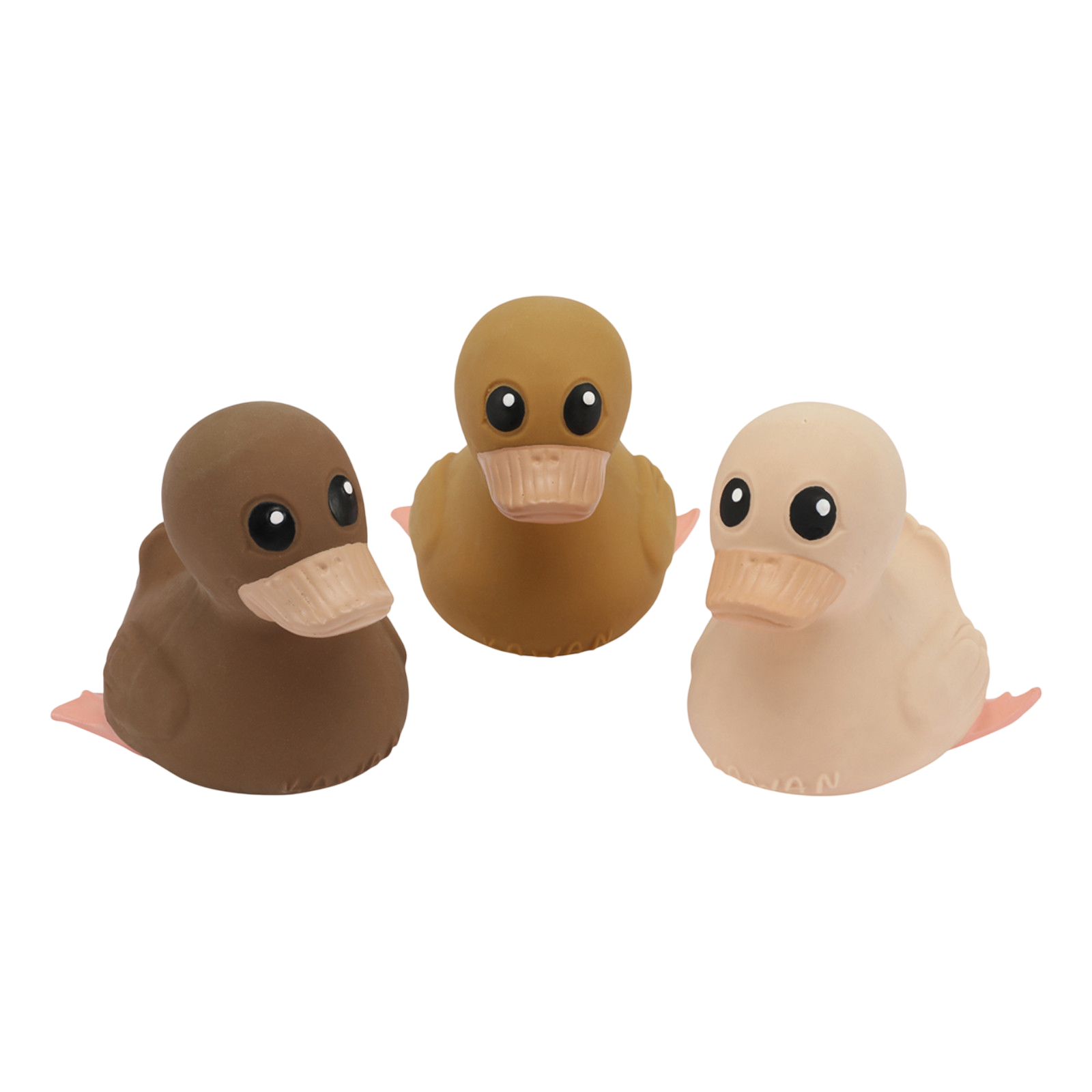Baby Kawan mini rubber duck choco latte