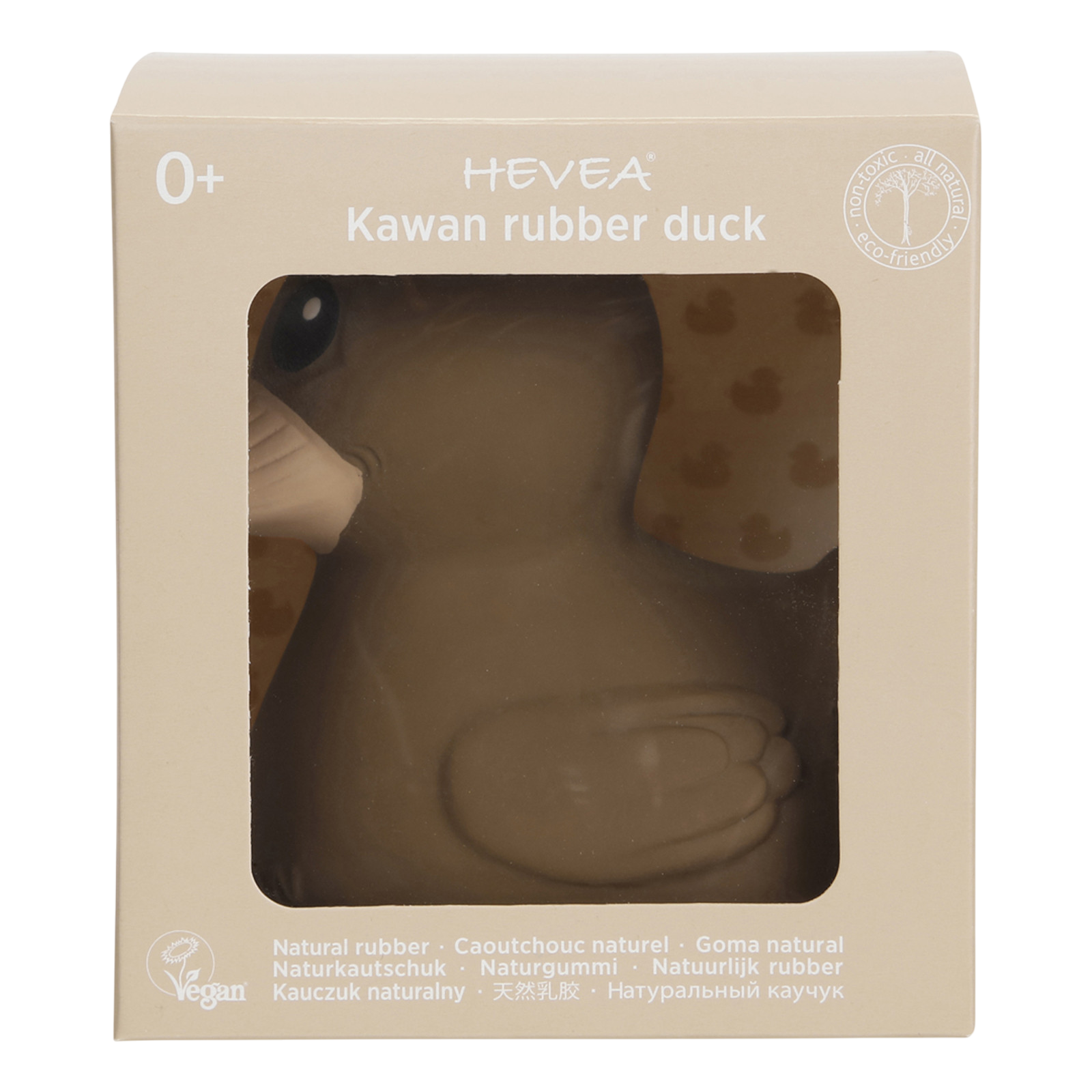 Baby Kawan mini rubber duck choco latte