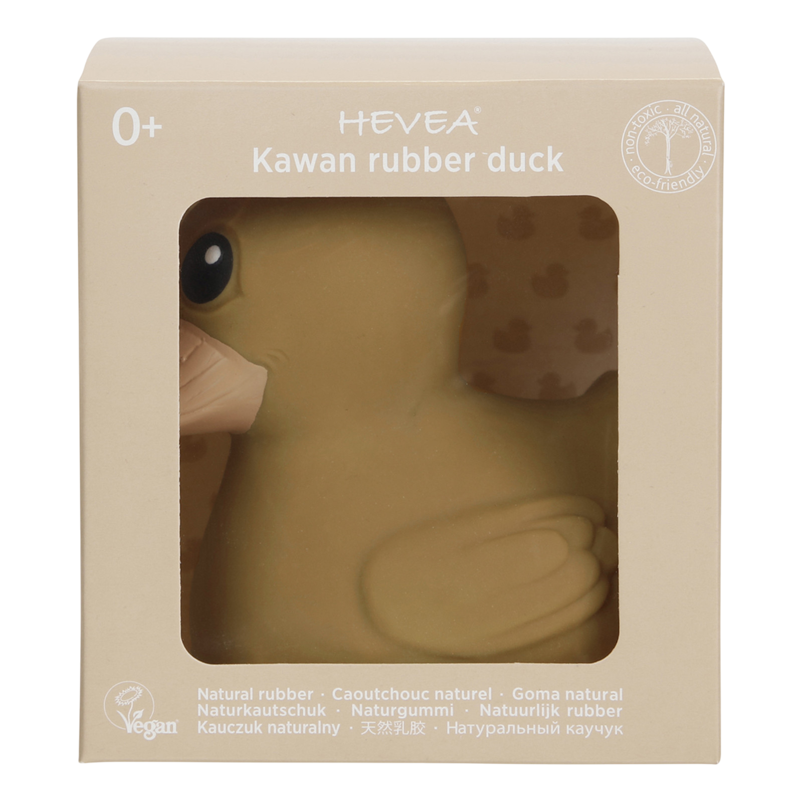 Baby Kawan mini rubber duck golden ochre