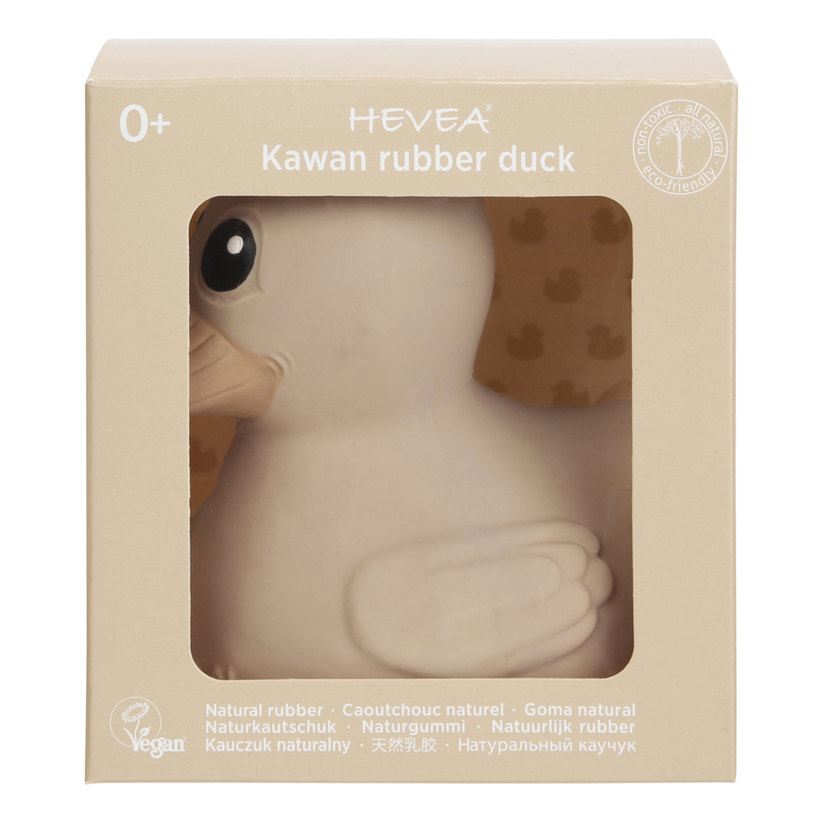 Baby Kawan mini rubber duck sandy nude