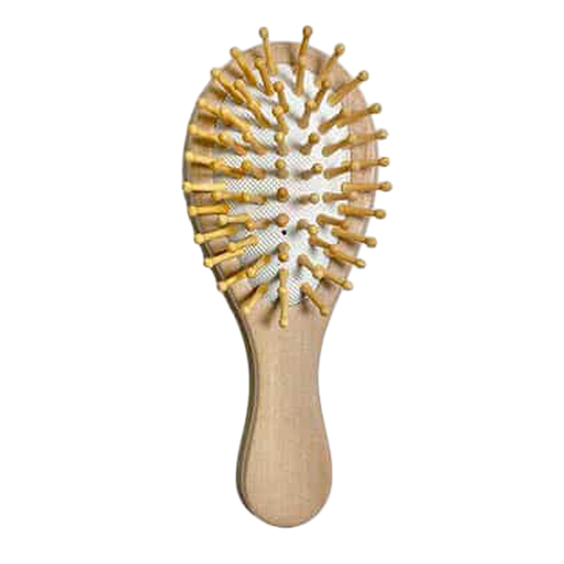 Brosse à poupées en bois