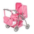 Poussette de poupée - rose