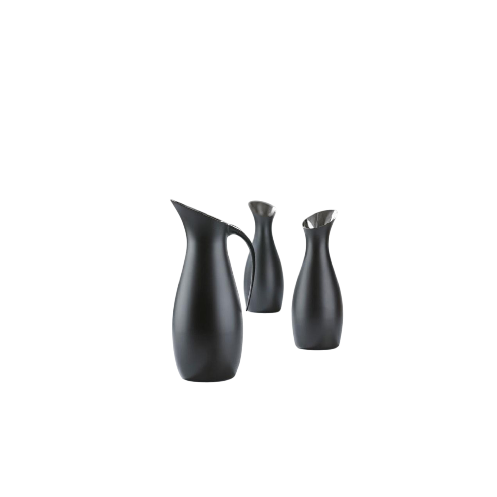 Rocks carafe 1 l, black