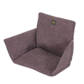 Cushion for doll's high chair or doll's baby carriage Lavender