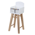 Chaise haute pour poupée