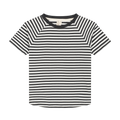 T-Shirt Nearly Black / Off White