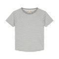 T-Shirt Grey Melange / Off White