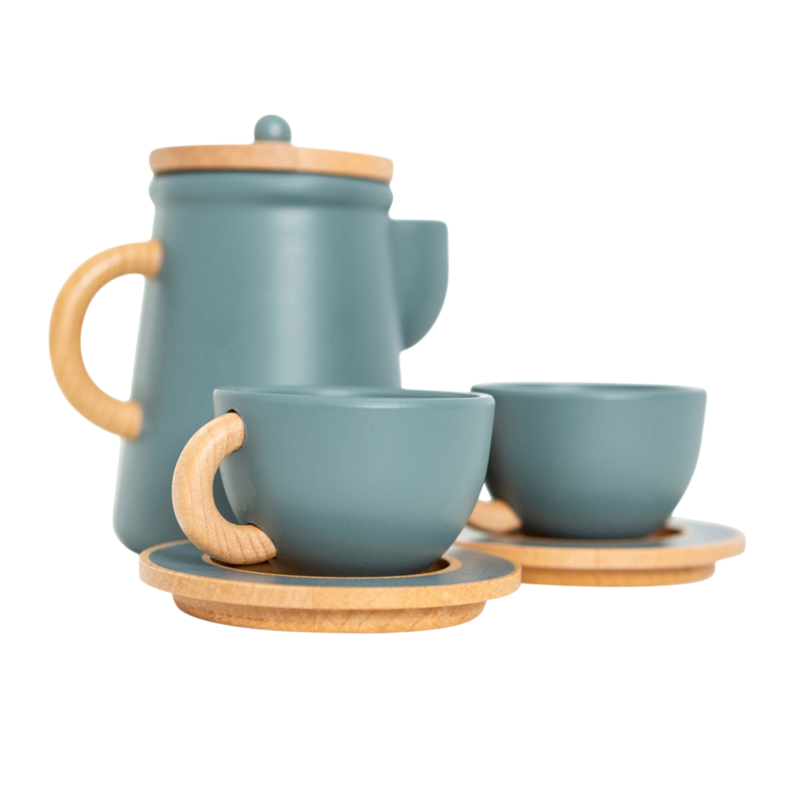 Kaffeeset - Emerald grün