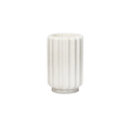 Dentelles Teelichthalter - tall - weiss