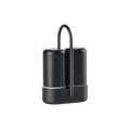 Salt & pepper shaker set, black