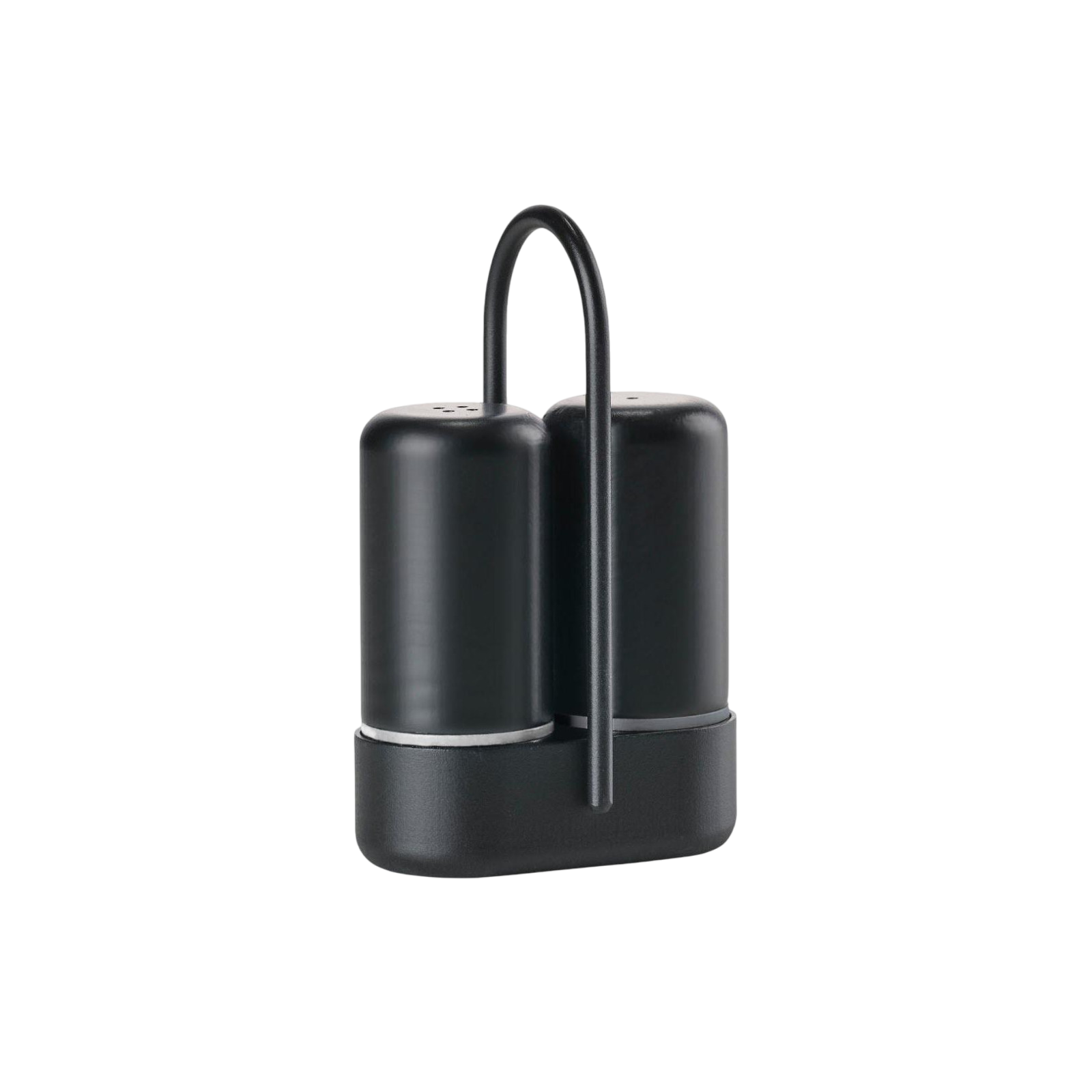 Salt & pepper shaker set, black