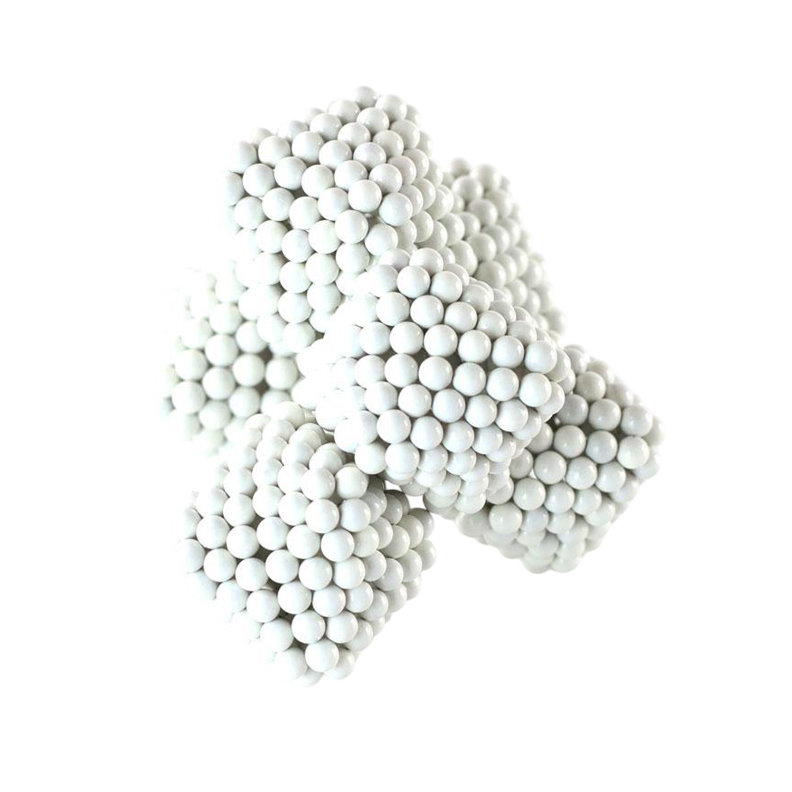 Magnetic spheres white - Tesseract Cassette