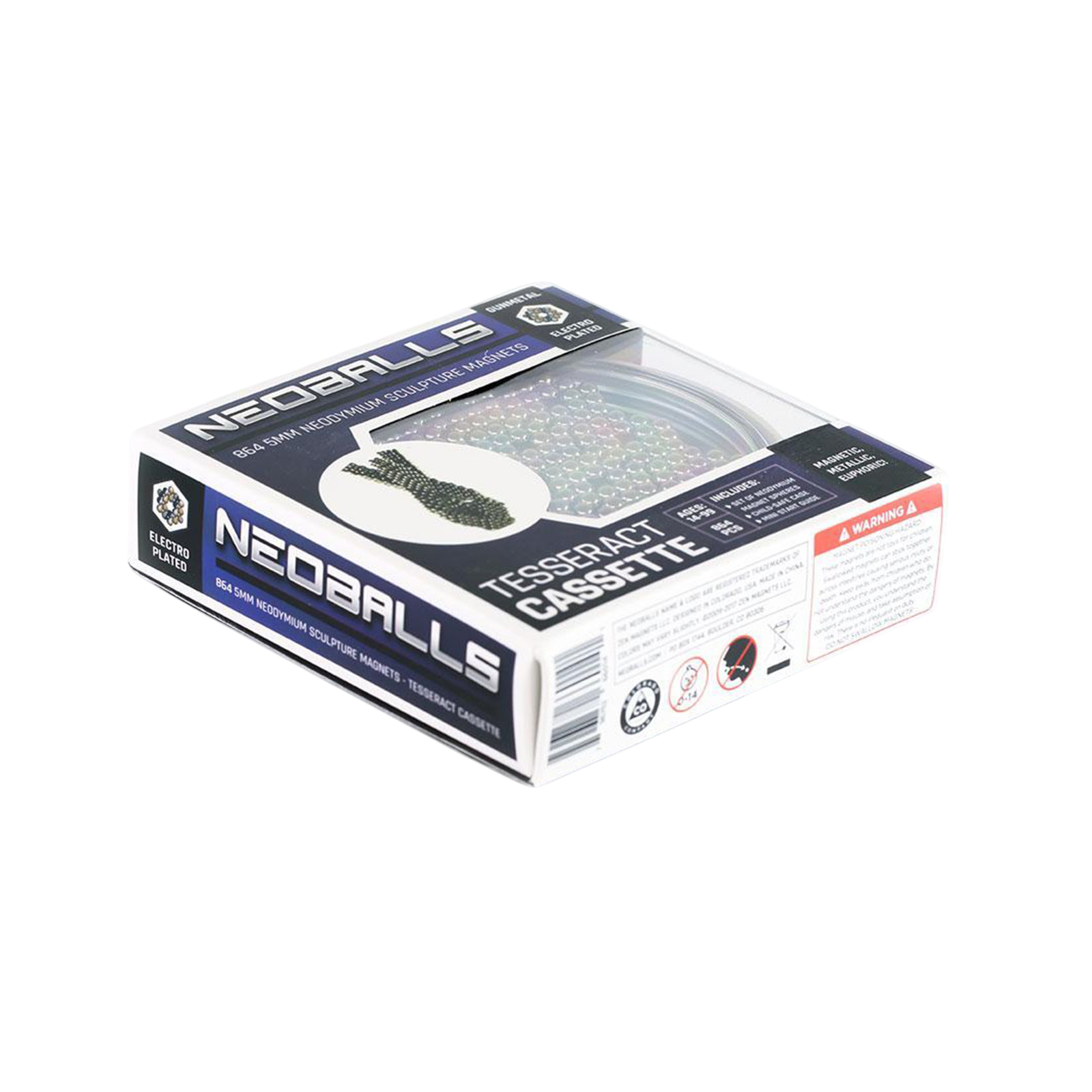 Magnetkugeln Gunmetal - Tesseract Cassette