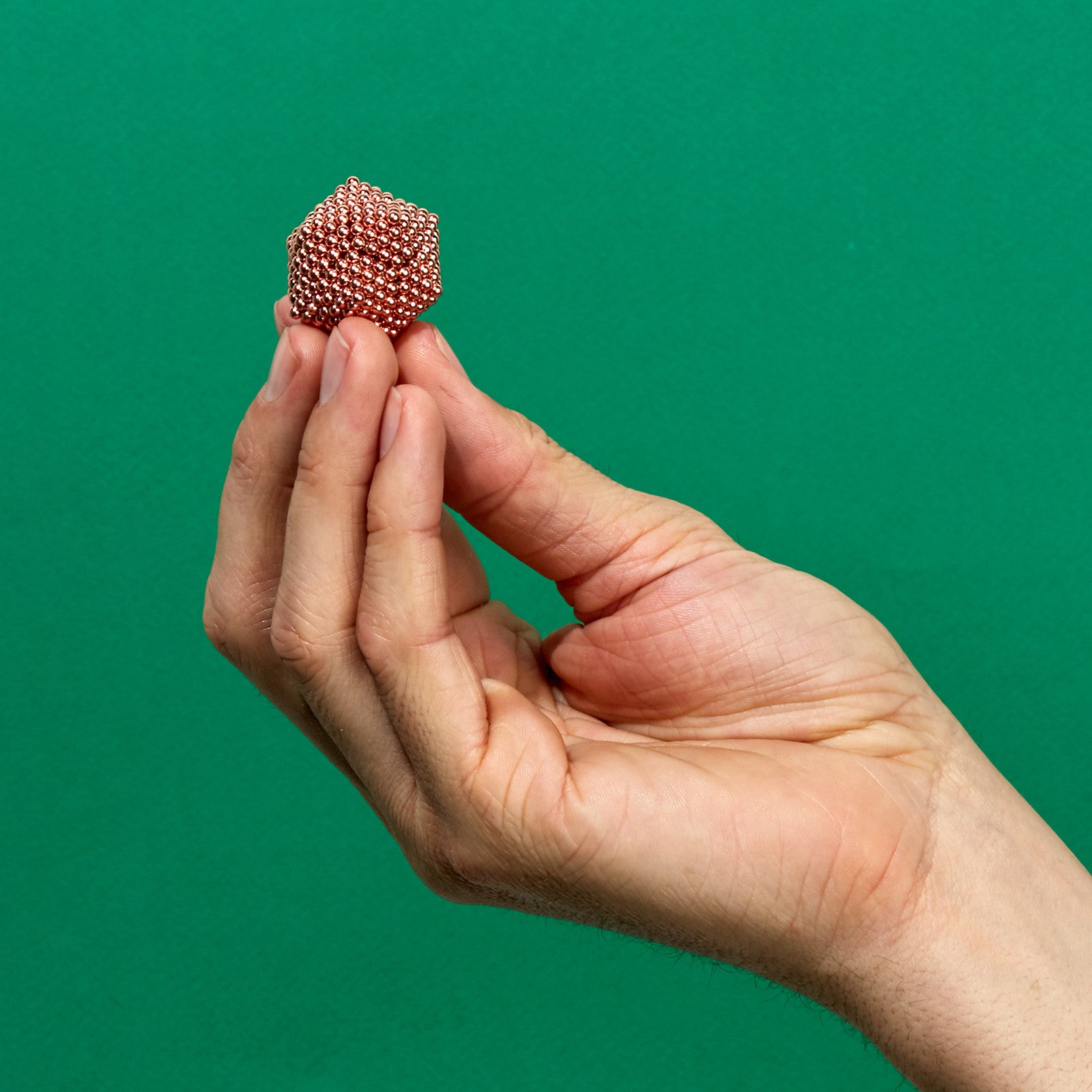 Magnetic construction kit 512 Rose Gold Speks