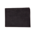 Flaches Portemonnaie Black
