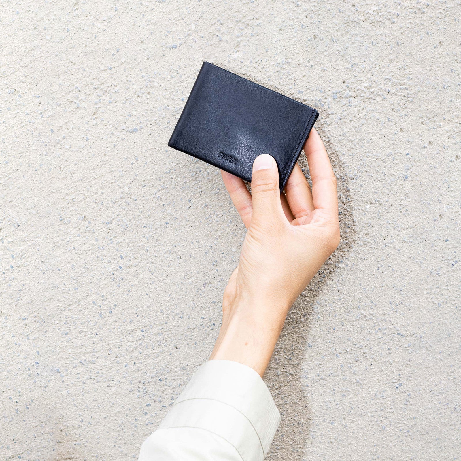 Porte-monnaie plat Black