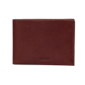 Flaches Portemonnaie Dark-Brown