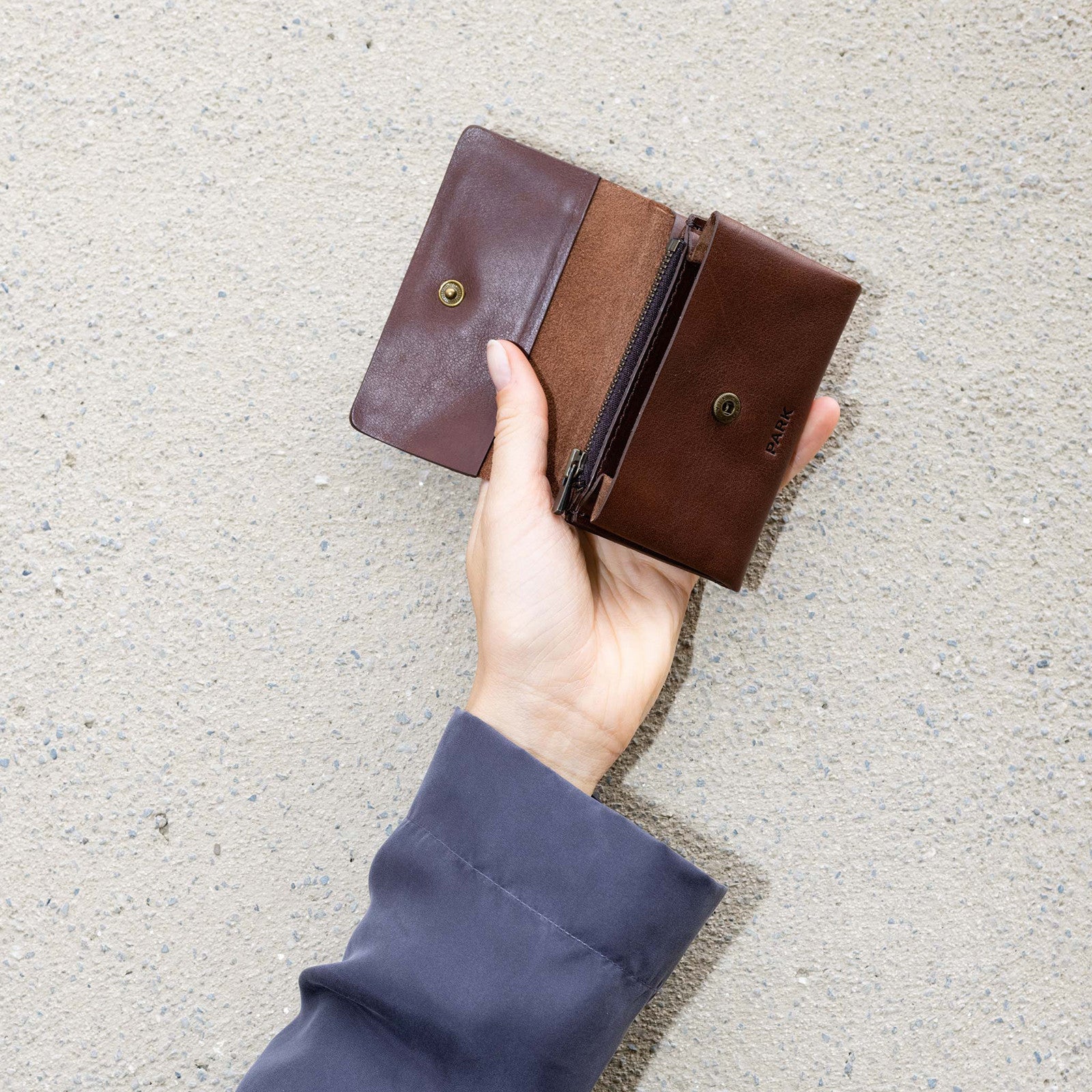 Petit porte-monnaie Dark-Brown