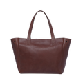 Tote Bag ZIP Dark Brown