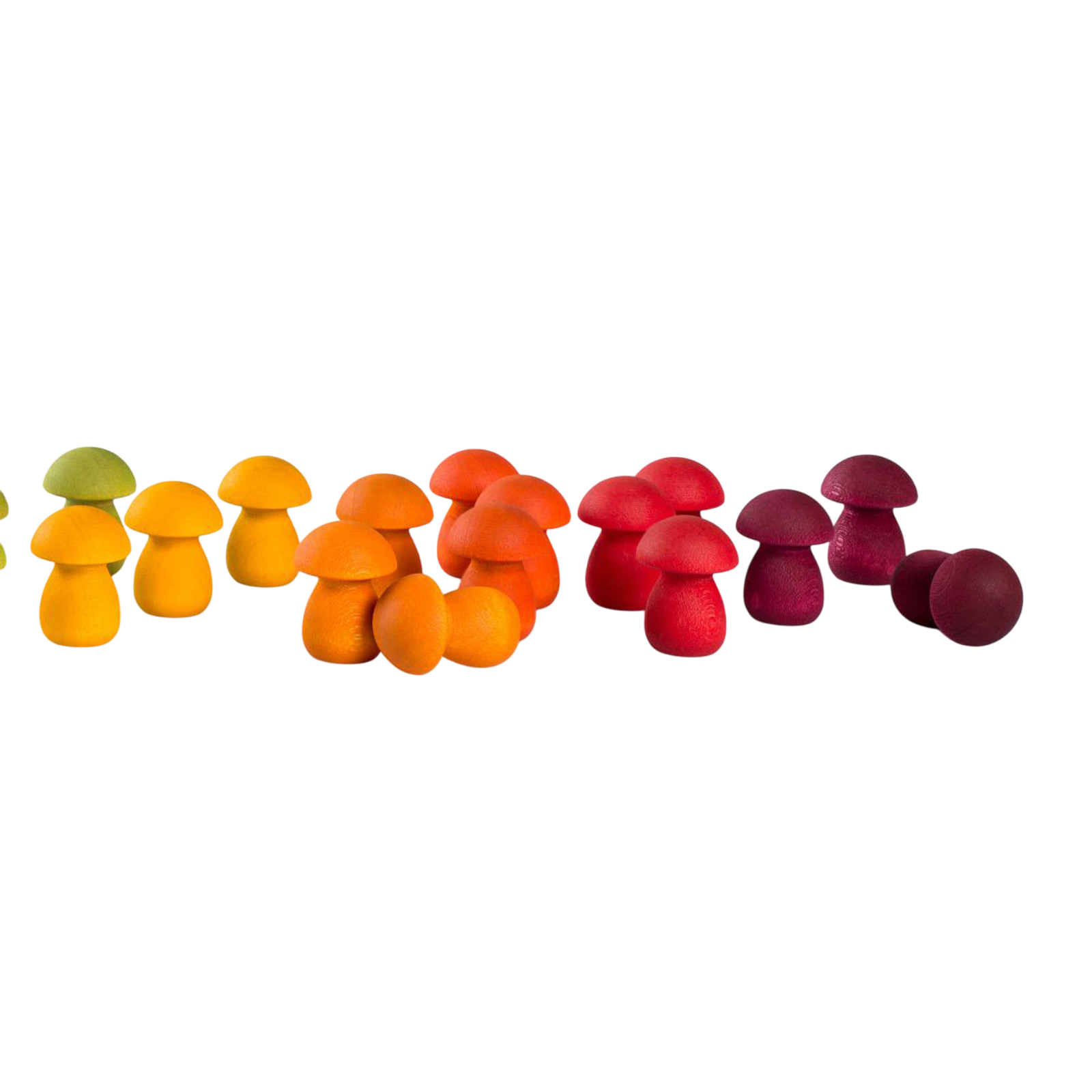 Mandala arc-en-ciel champignons