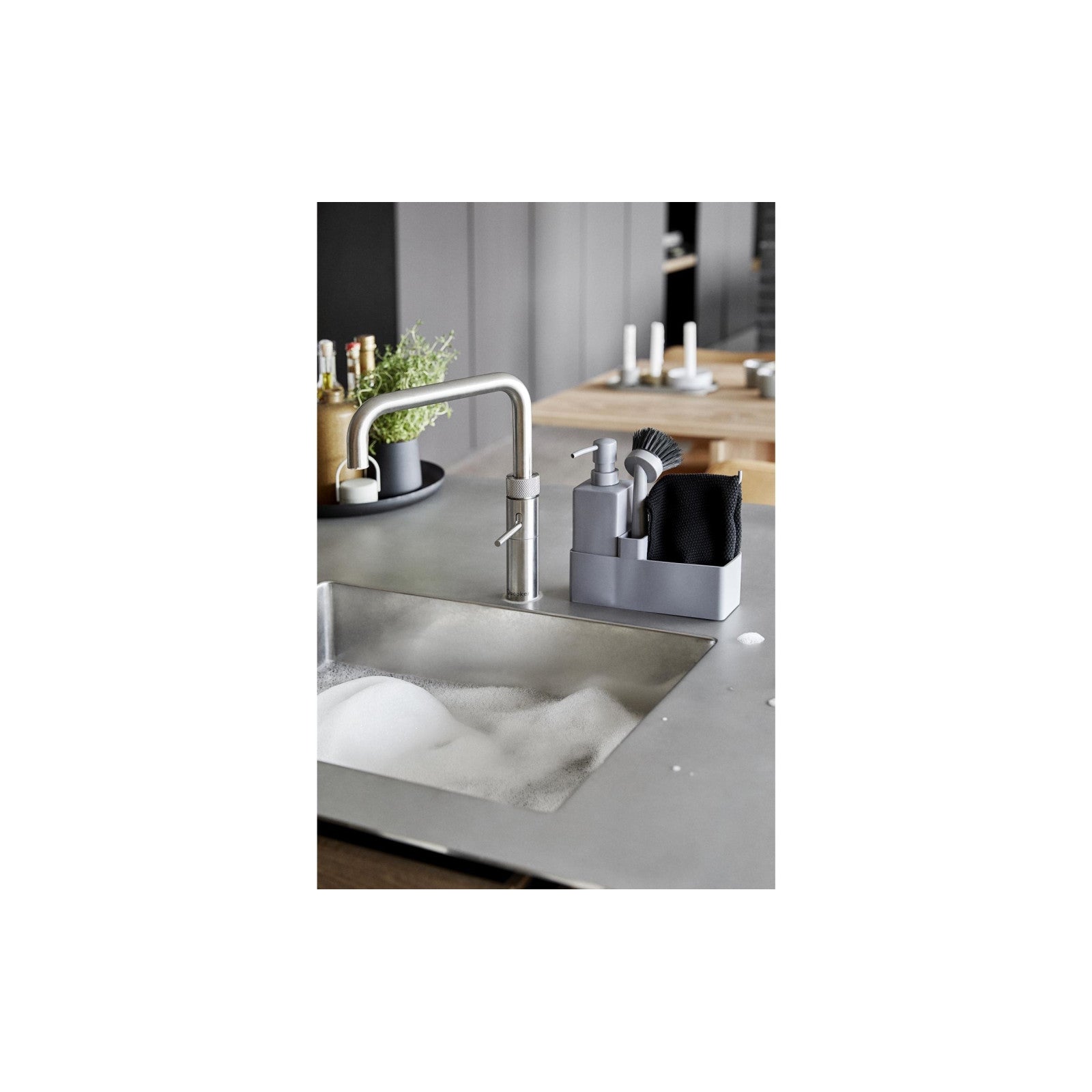 Zone Denmark Set d'égouttoir, gris