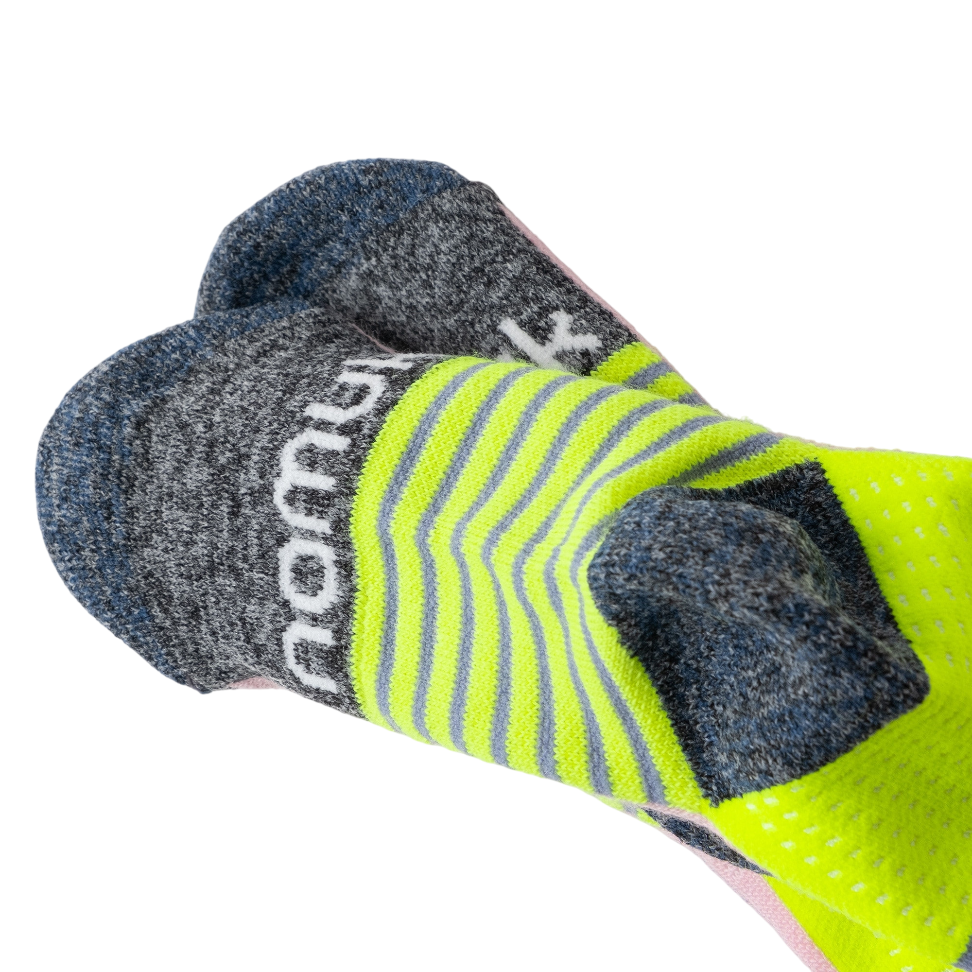 Hiking socks Merino Gusto Purple blue / Sunset rose