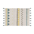 Teppich Azteca Natural-Vintage Blue / Natural - Azul Vintage - L