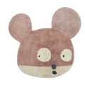 Waschbarer Wollteppich Miss Mighty Mouse