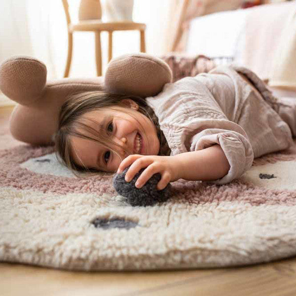 Tapis en laine Miss Mighty Mouse