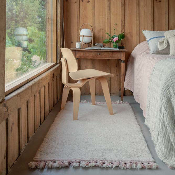 Wollteppich Koa Pink -S