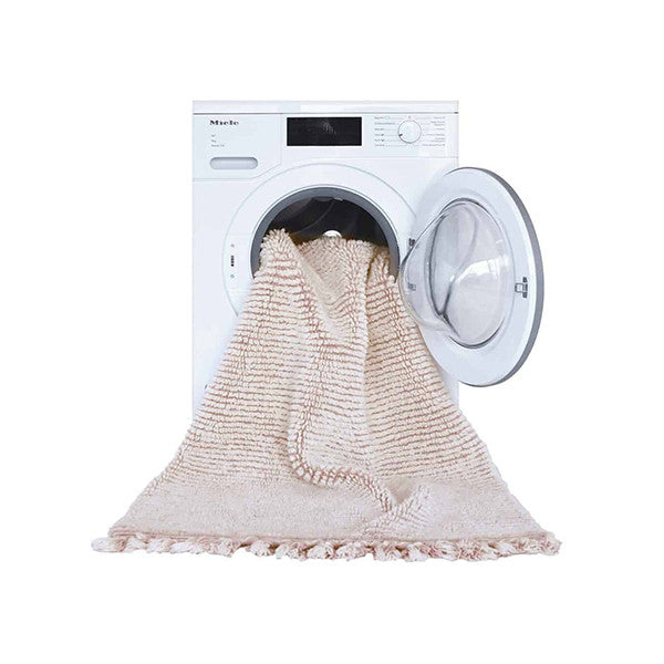 Wollteppich Koa Pink -S