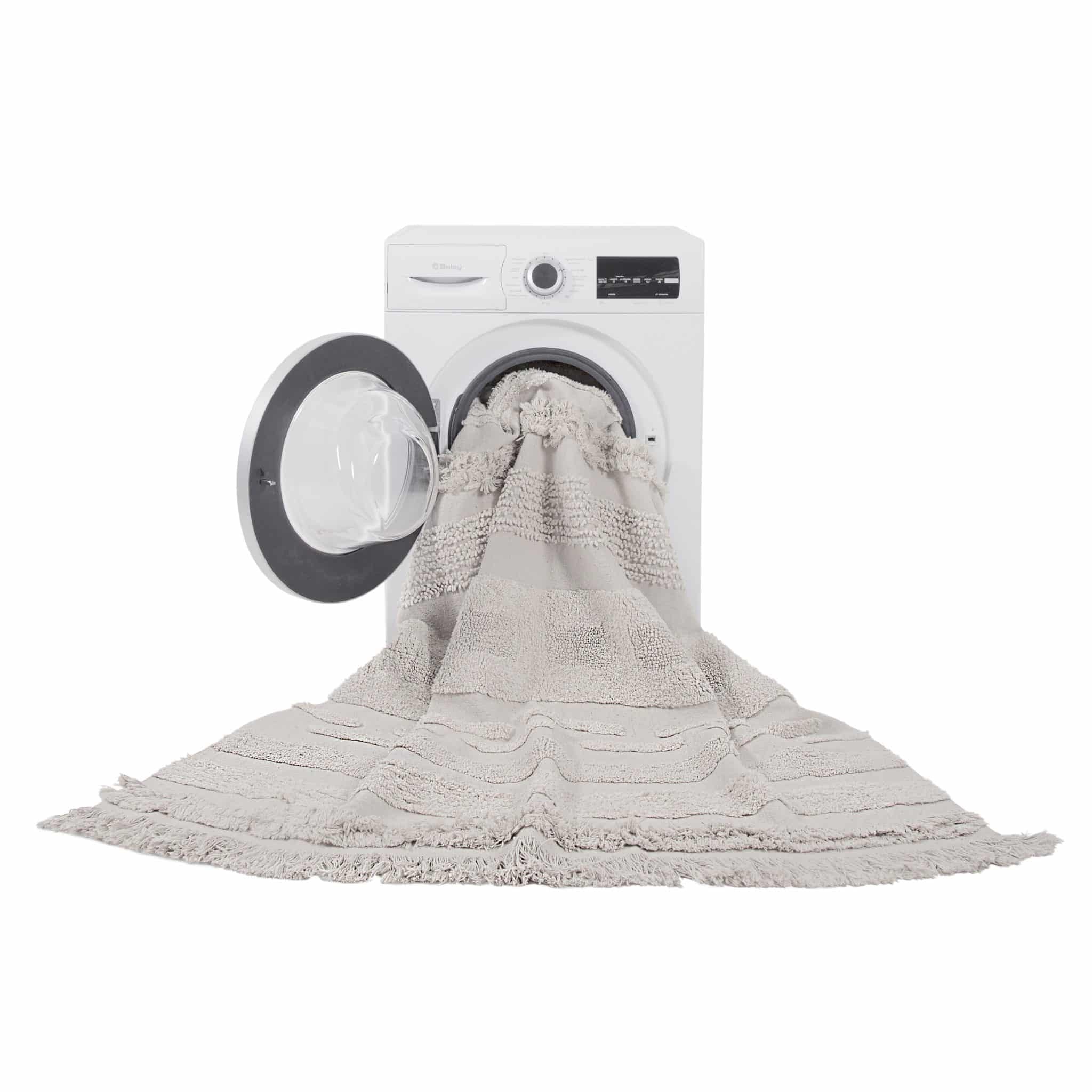 Ari Sheep White wool rug - M