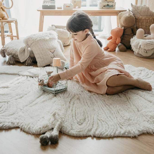 Woolable Basket Pink Nose Sheep