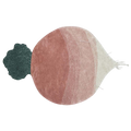 Waschbarer Teppich Ramona the Radish