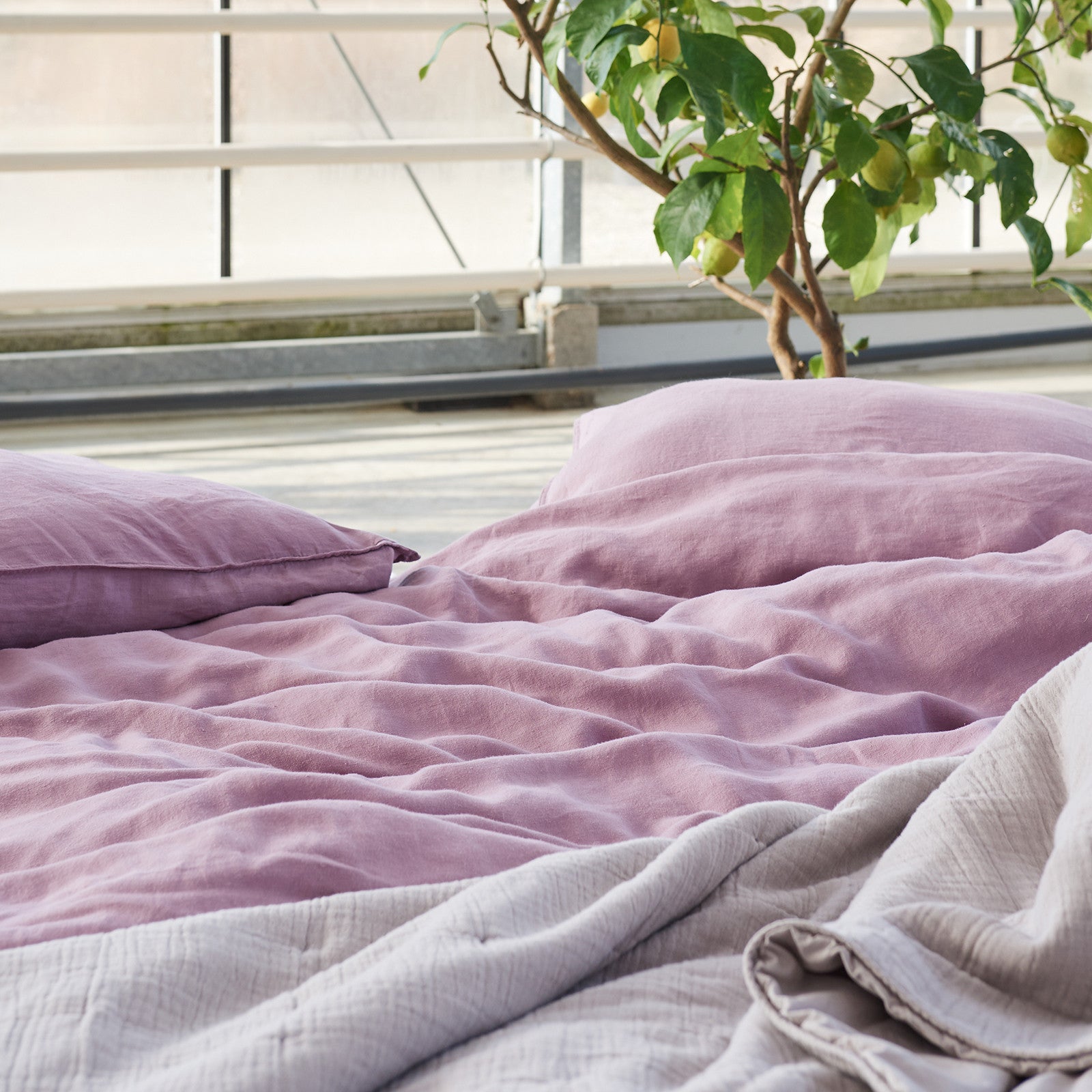 Duvetbezug Lotta smokey lilac