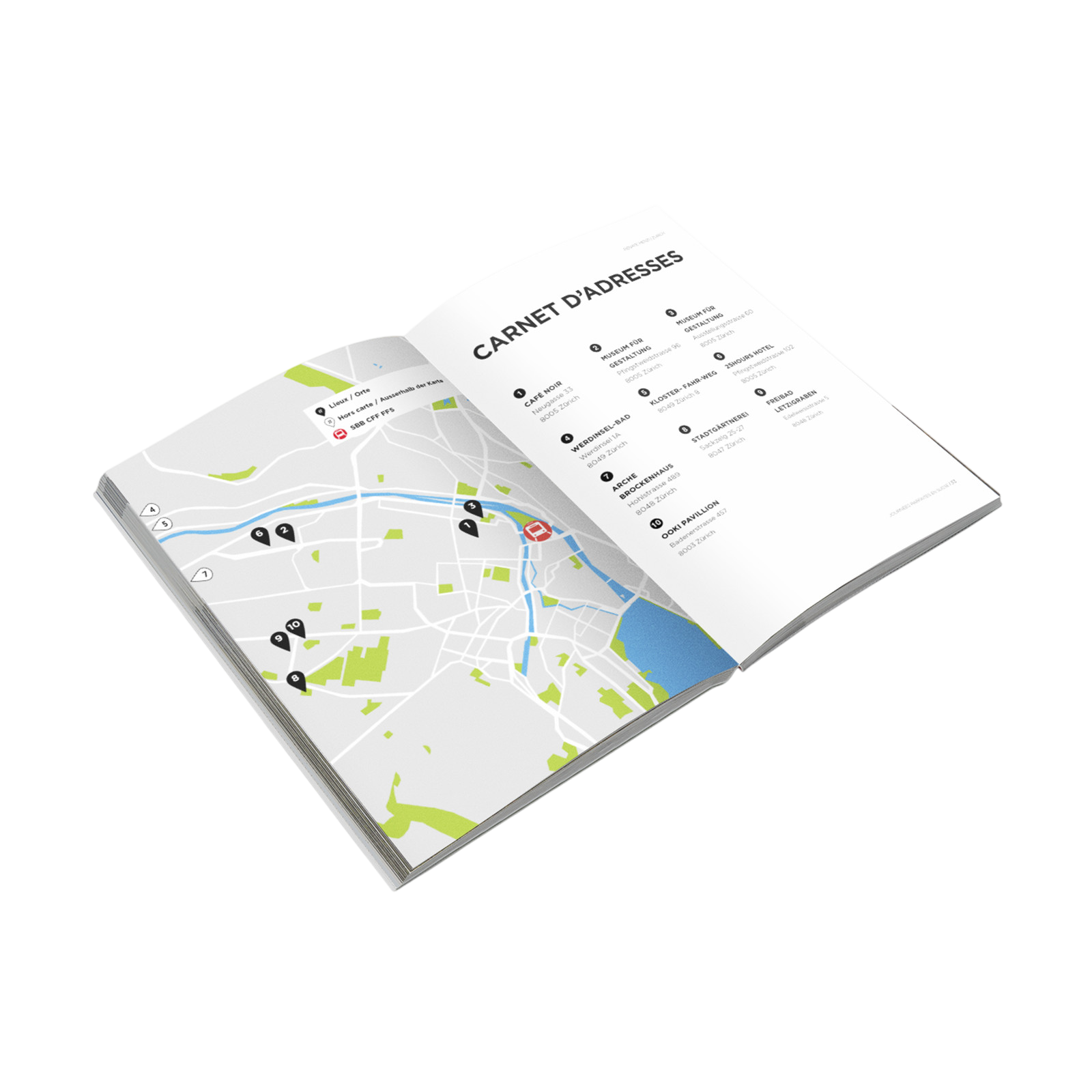 Livre Journées Parfaites en Suisse