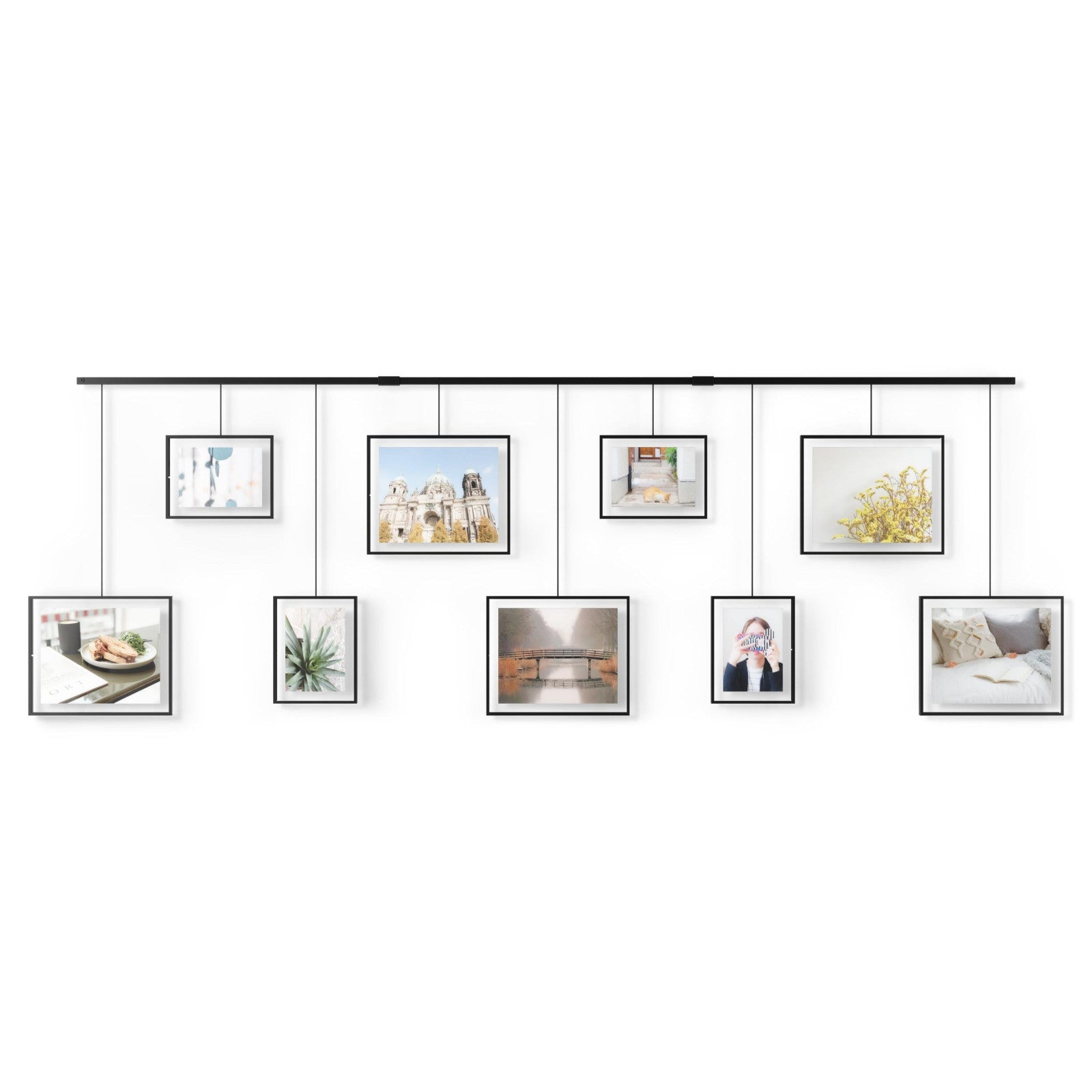 Exhibit picture frame, 20 x 25 cm, black