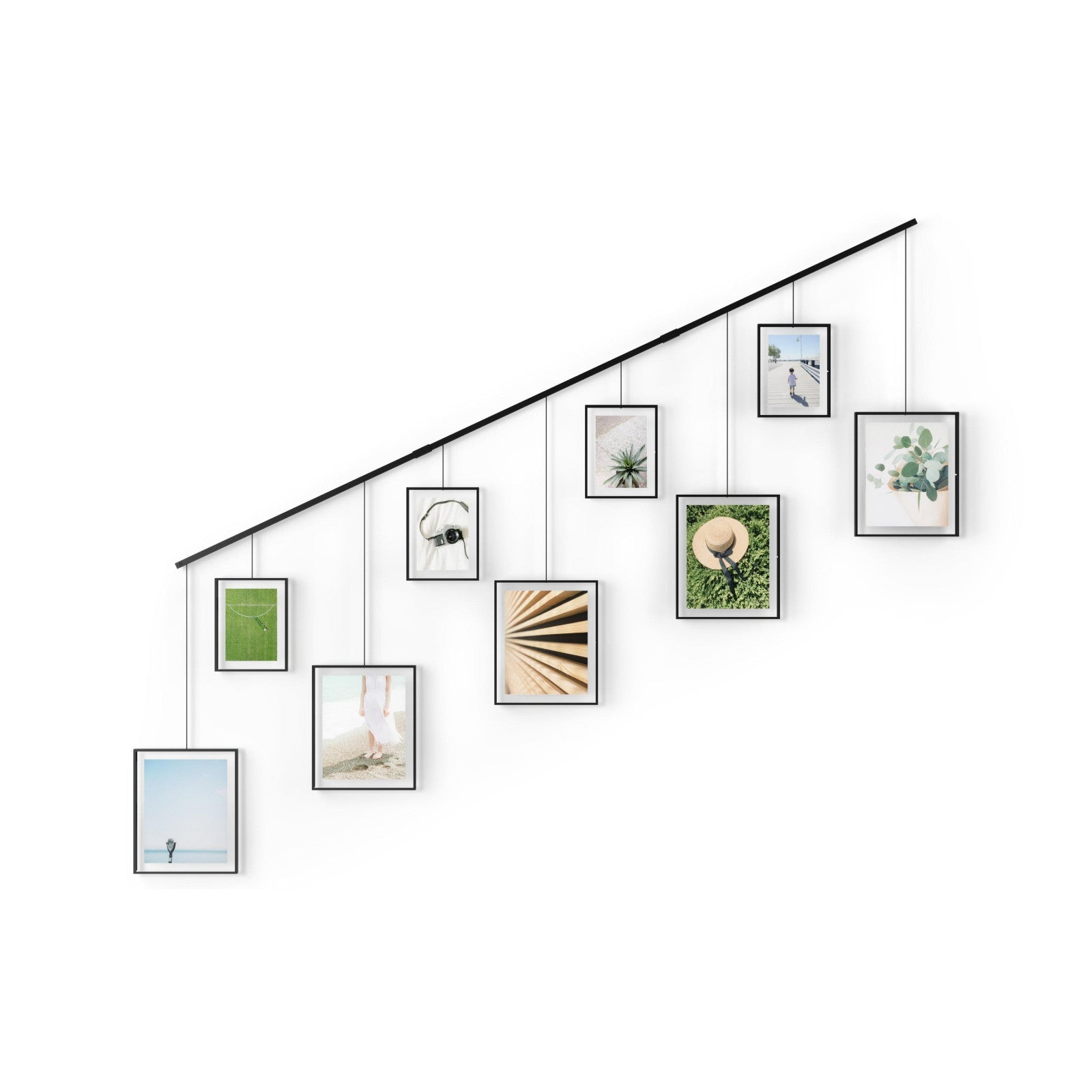 Exhibit picture frame, 20 x 25 cm, black