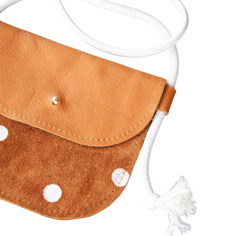 Mini Bag Bambi Camel-Weiss