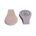Clips magnétiques beige