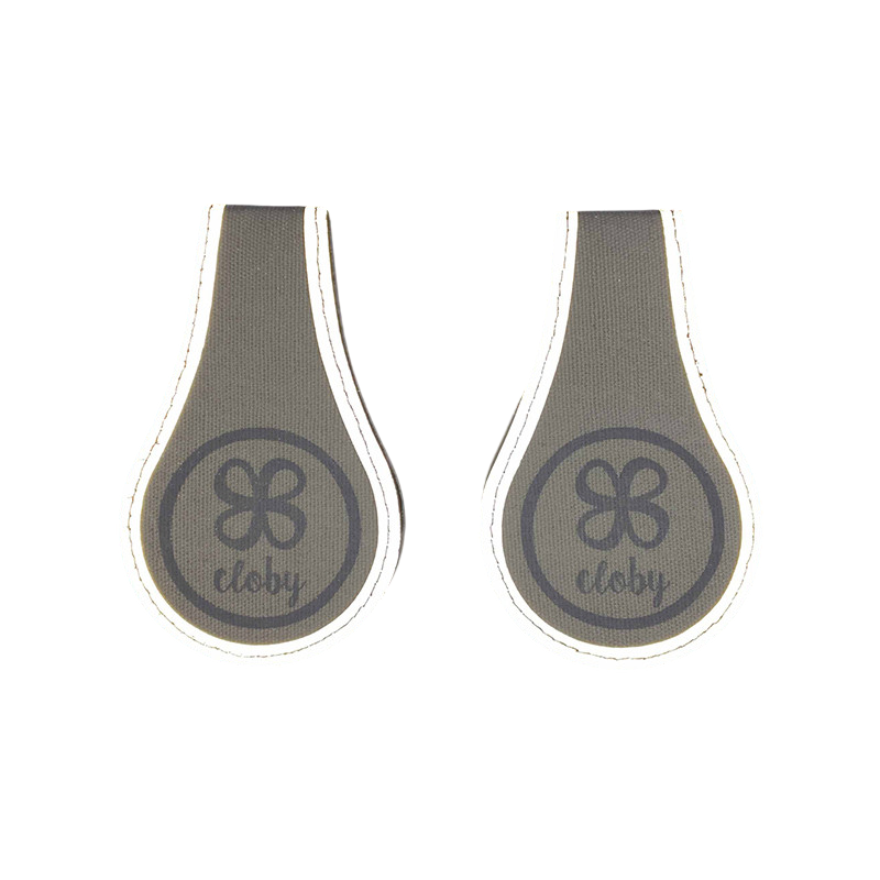 Clips magnétiques réfléchissants noirs