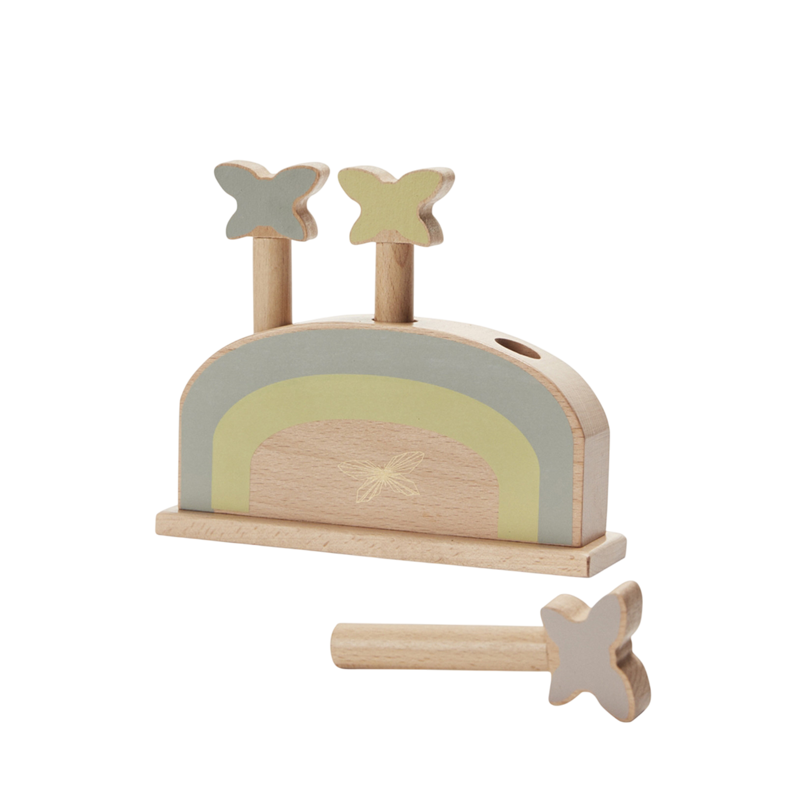 Butterfly pegging game