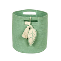 Panier de rangement Leaf Green
