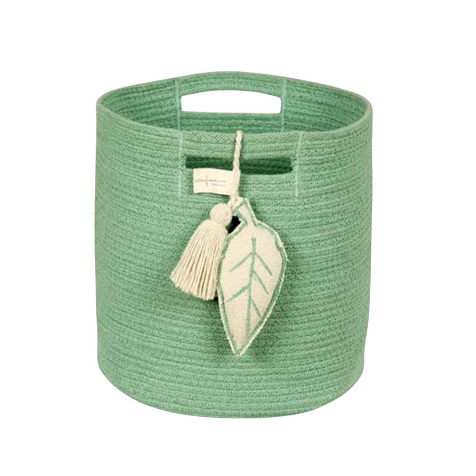 Storage basket Leaf Green